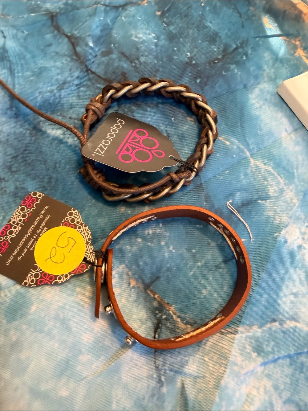 Two Men’s bracelets, Grease Monkey & Always an adventure